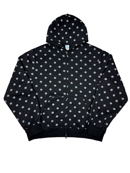 [STM] Dot-patterned hoodie
