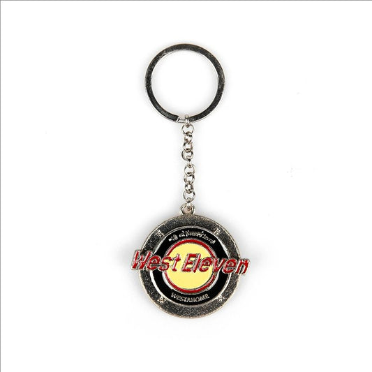 [STM] Rotating vintage distressed keychain
