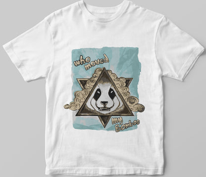 [STM x Lyins] Don't get hot panda T-shirt