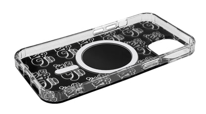 [STM] Clear silicone magnetic iPhone case