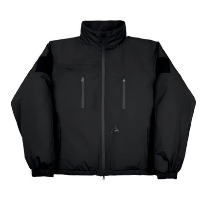 [STM] Black coat with Velcro fastening