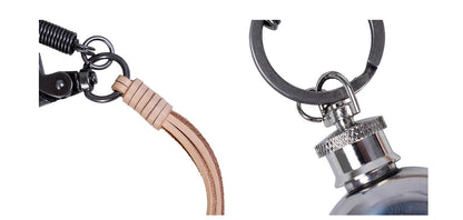 [STM] Wine jug & Leather rope keychain