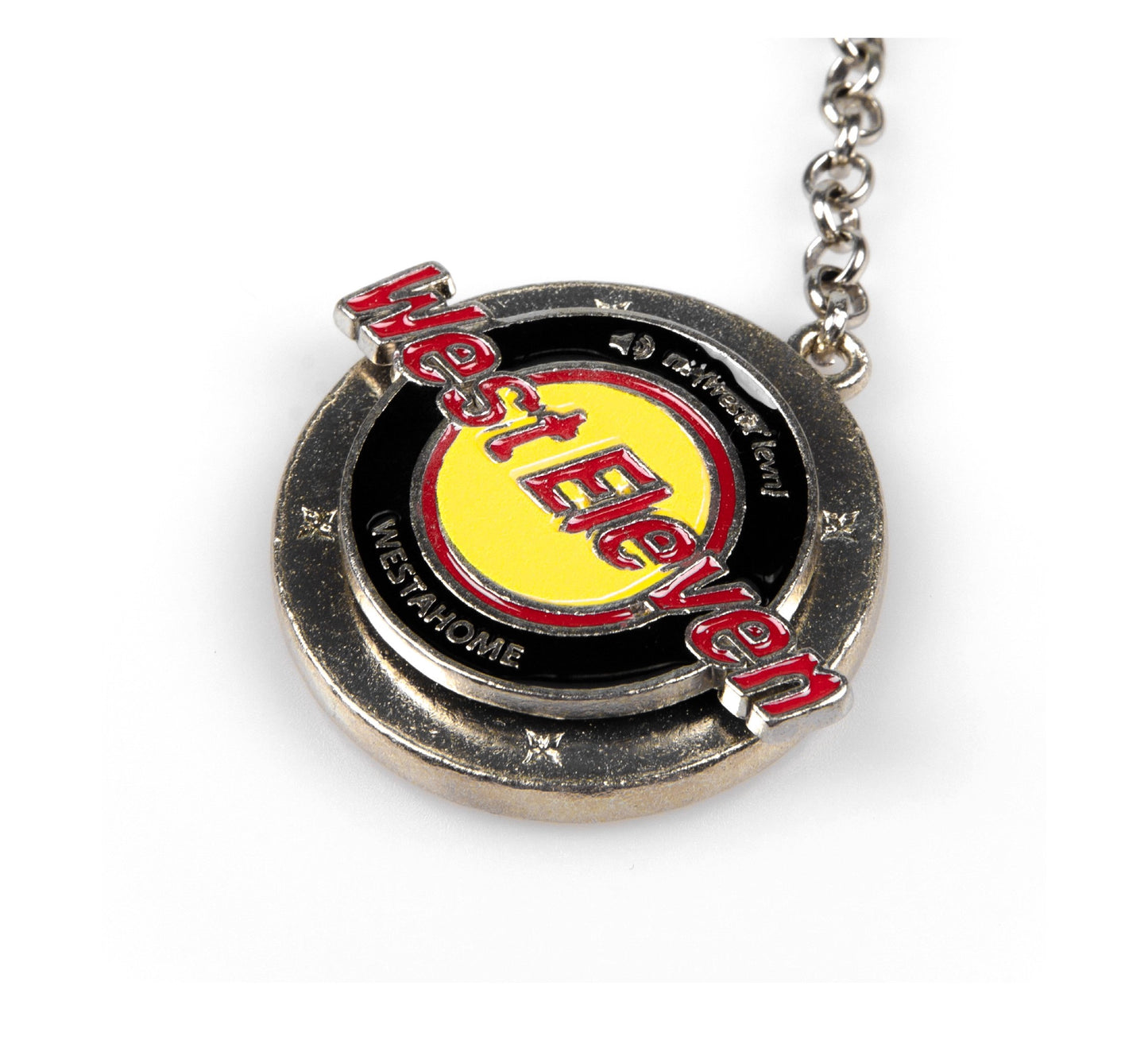 [STM] Rotating vintage distressed keychain
