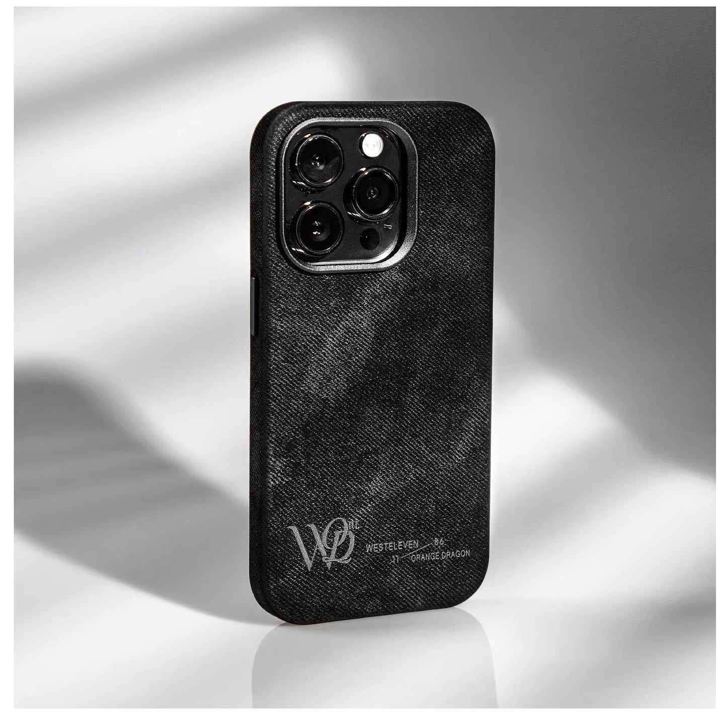 [STM] Black flannel iPhone case & iPhone Pods case