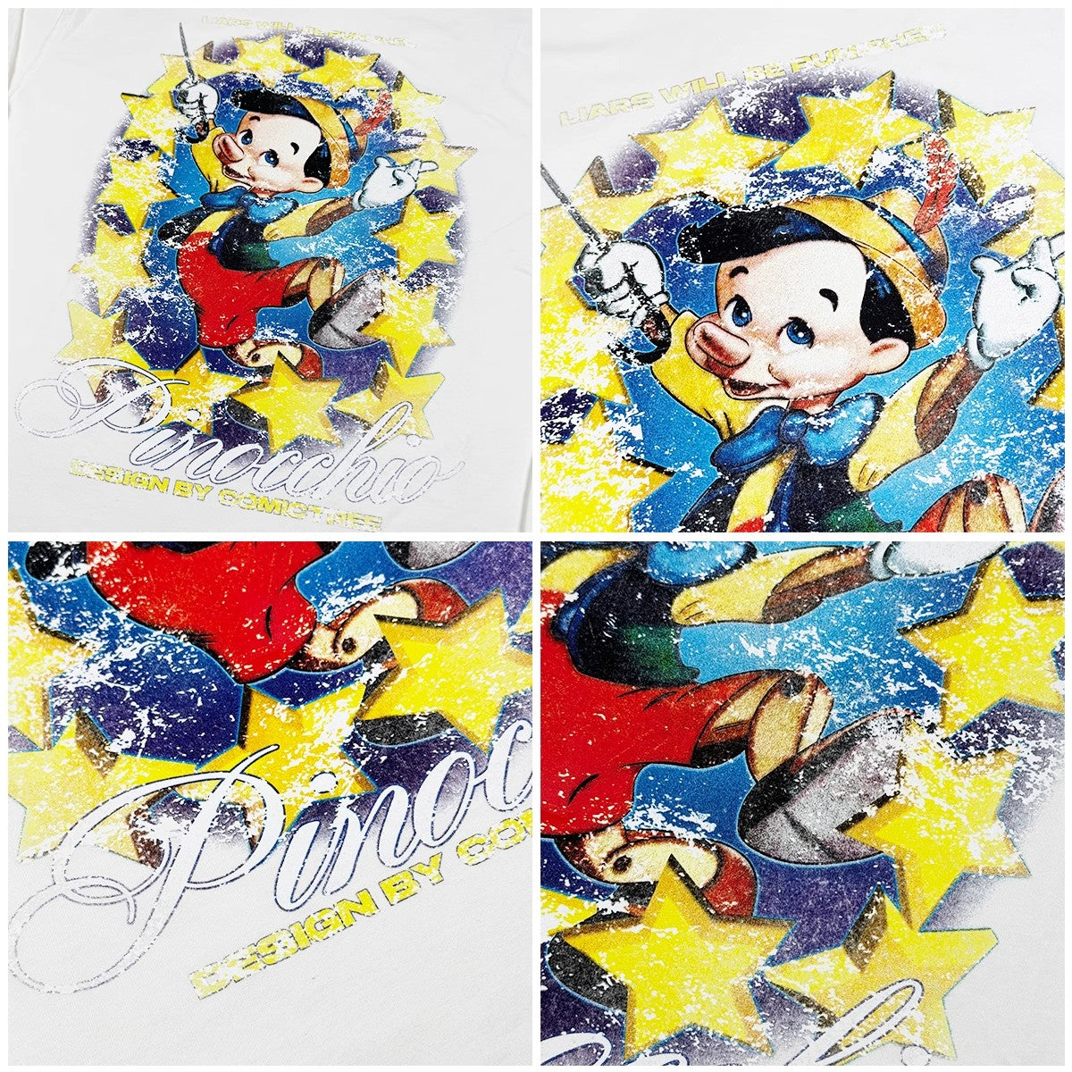 [STM] Pinocchio's act of aging