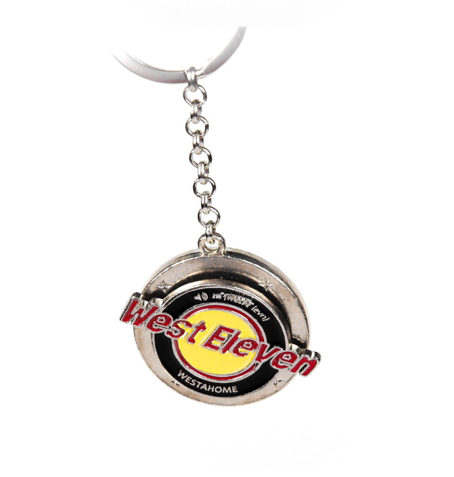 [STM] Rotating vintage distressed keychain