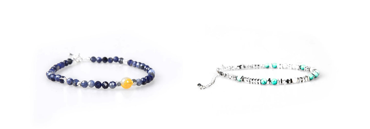 [STM] Blue Turquoise bracelet