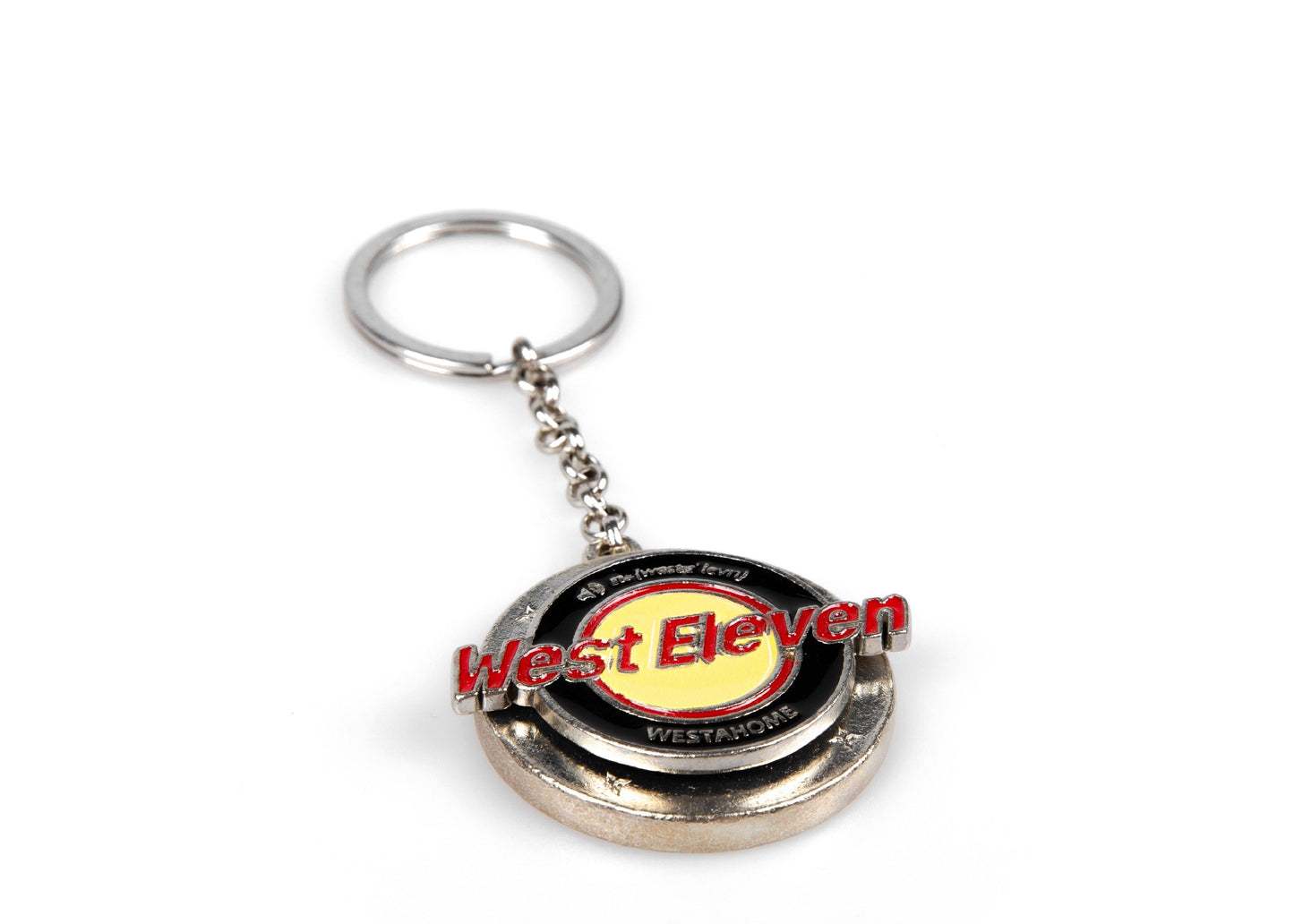[STM] Rotating vintage distressed keychain