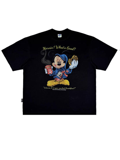 [STM] Mokante Mickey en malmoderna mallonga-manika ĉemizo