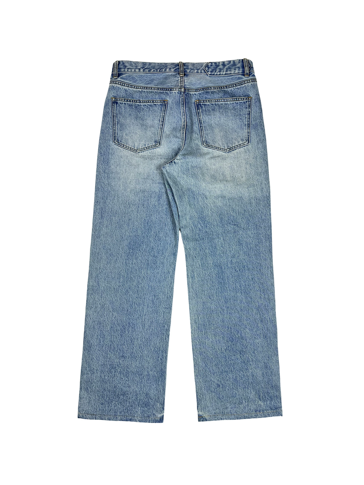 [STM] Blue straight-leg jeans
